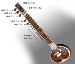 シタールのチューニング