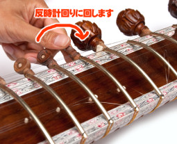 シタールの共鳴弦の替え方