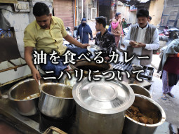 油を食べるカレー ニハリについて