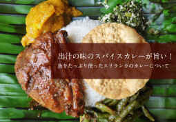 出汁の味のスパイスカレーが旨い！　魚をたっぷり使ったスリランカカレーについて【ティラキタ駱駝通信　11月16日号】