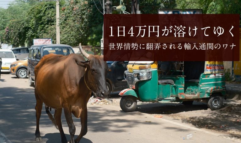 1日4万円が溶けてゆく 世界情勢に翻弄される輸入通関のワナ